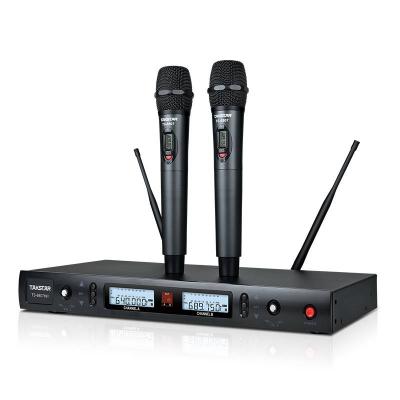 Bộ Micro không dây cầm tay UHF kênh kép TS-8807HH Bộ Micro không dây cầm tay UHF kênh kép TS-8807HH