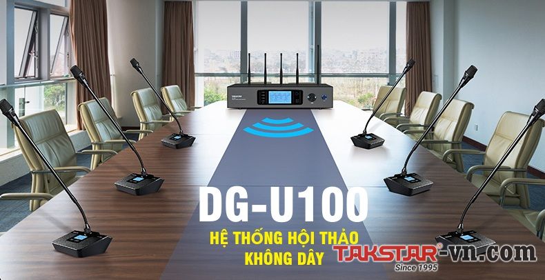 DG-U100 Giải pháp âm thanh phòng họp không dây tới 83 Micro chất lượng giá rẻ DG-U100 Giải pháp âm thanh phòng họp không dây tới 83 Micro chất lượng giá rẻ.jpg