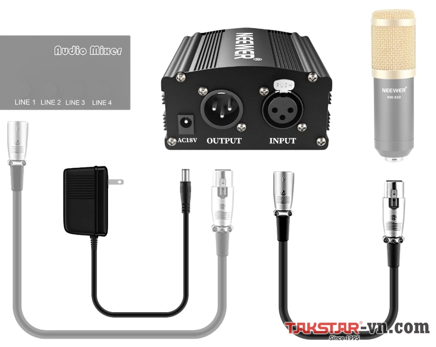 Nguồn Phantom là gì và tại sao cần? Nguồn Phantom là gì và tại sao cần?