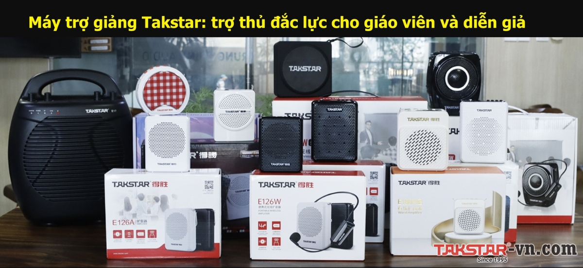 Máy trợ giảng Takstar trợ thủ đắc lực cho giáo viên và diễn giả Máy trợ giảng Takstar trợ thủ đắc lực cho giáo viên và diễn giả