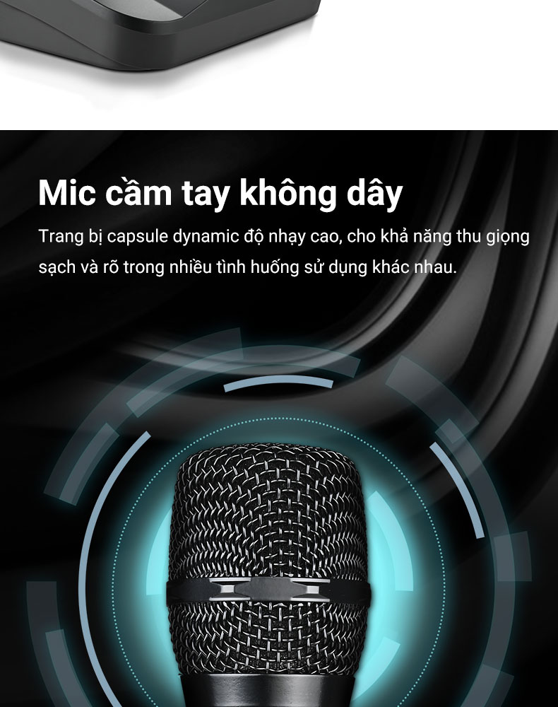 G108: Hệ thống Micro 1 bộ thu 8 micro có đặc điểm gì nổi bật?